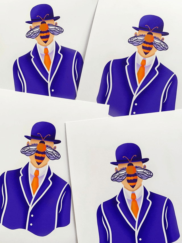 Abeille magritienne
