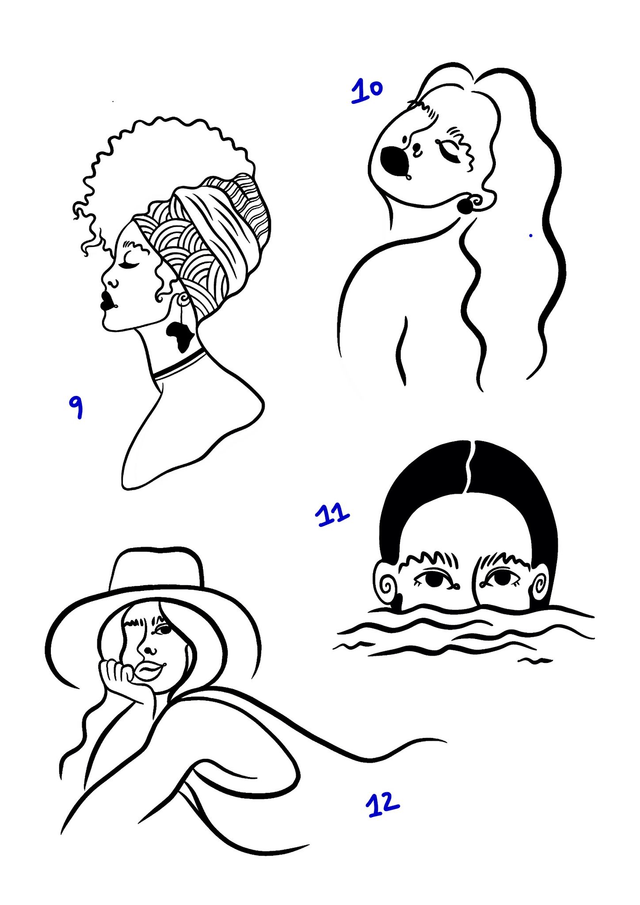 Motifs les p'tites dames