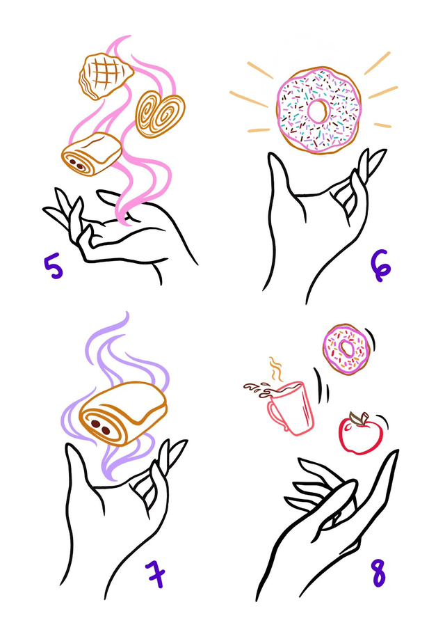 Motifs gourmands