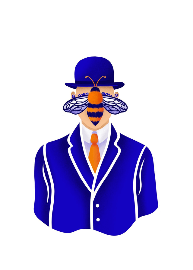 Abeille magritienne
