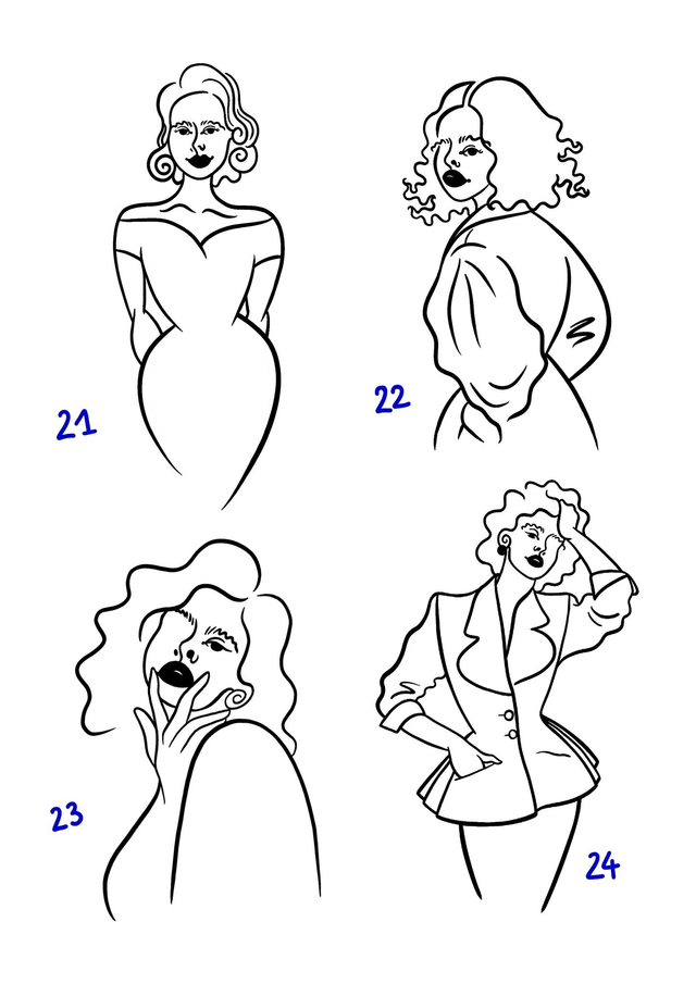 Motifs les p'tites dames 2