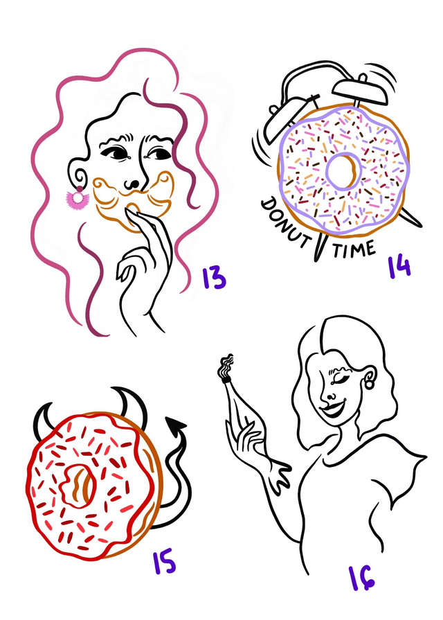 Motifs gourmands